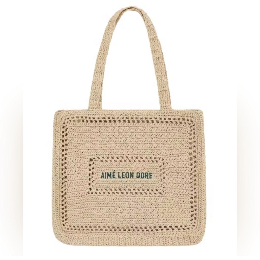 Aime Leon Dore crochet tote